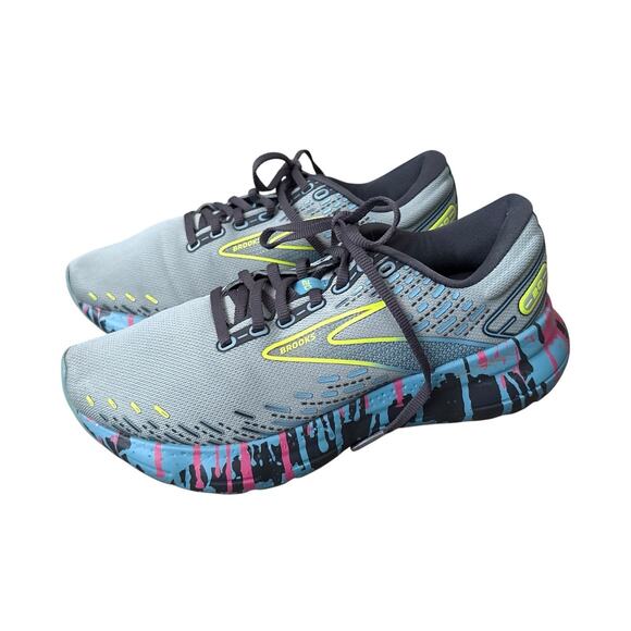Brooks Shoes - Brooks Glycerin 20 Womens 7 B Blue Running Shoes Cushion Neutral EU 38 Sneakers